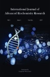 International Journal of Advanced Biochemistry Research - Journal ...