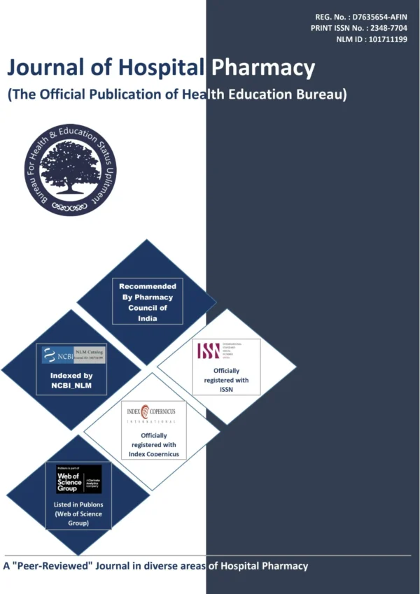 JOURNAL OF HOSPITAL PHARMACY (JOHP)