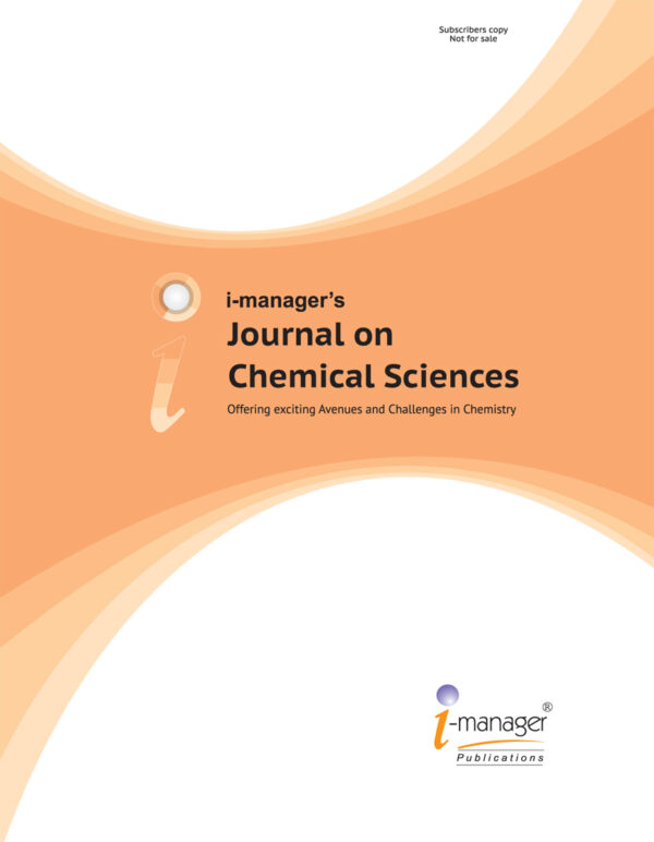Journal on Chemical Sciences (JCHEM)