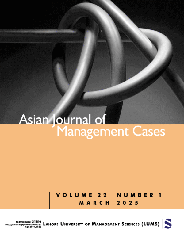 Asian Journal of Management Cases
