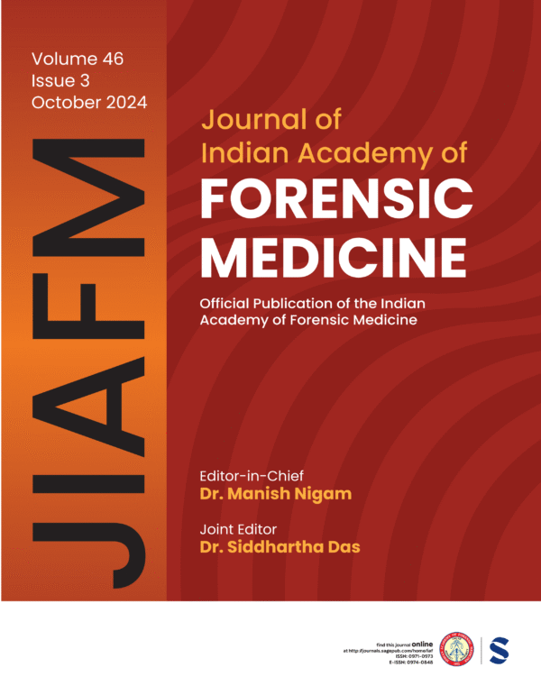 Journal of Indian Academy of Forensic Medicine