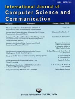 International Journal of Computer Science and Communication