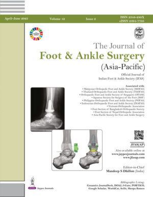 Journal of Foot and Ankle Surgery (Asia Pacific)