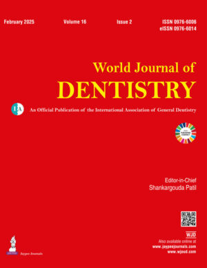 World Journal of Dentistry