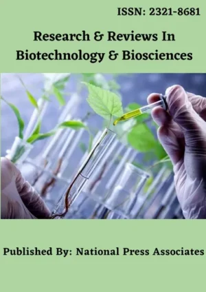 Research & Reviews in Biotechnology & Bio Sciences.