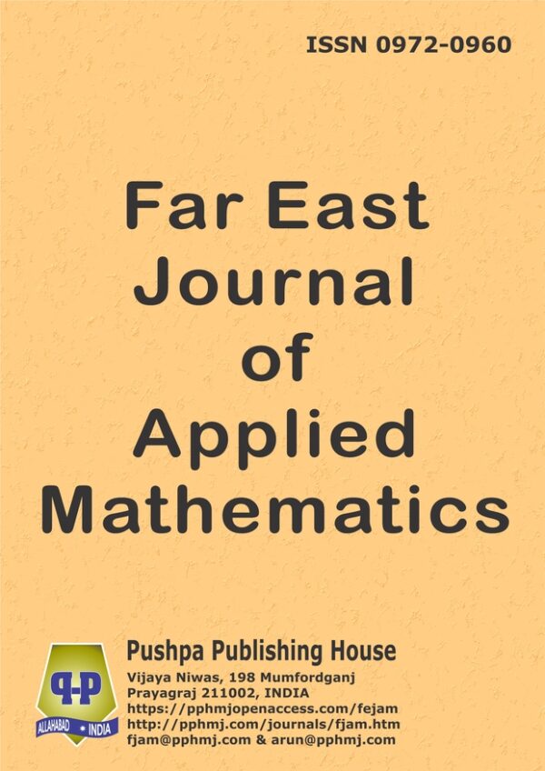 Far East Journal of Applied Mathematics