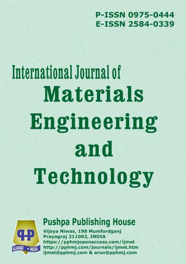 International Journal of Materials Engineering and Technology
