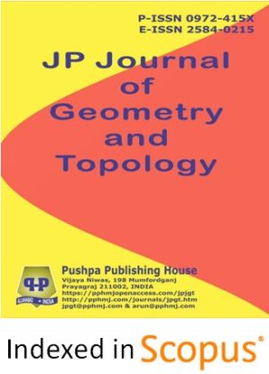JP Journal of Geometry and Topology