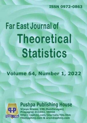 Far East Journal of Theoretical Statistics