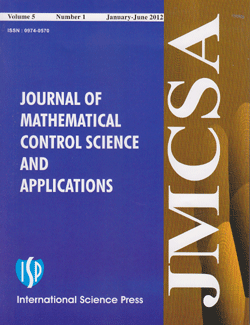 Journal of Mathematical Control Science and Applications (JMCSA)