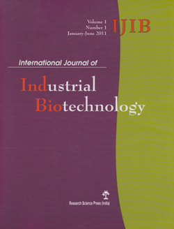 International Journal of Industrial Biotechnology
