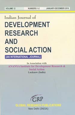 Indian Journal of Development Research and Social Action (An International Journal)