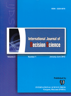 International Journal of Decision Sciences