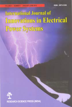 International Journal of Innovations in Electrical Power Systems