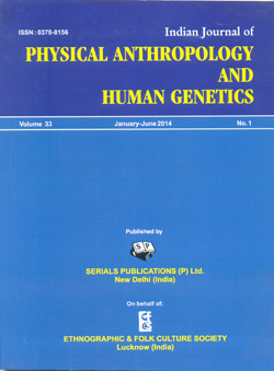 Indian Journal of Physical Anthropology and Human Genetics