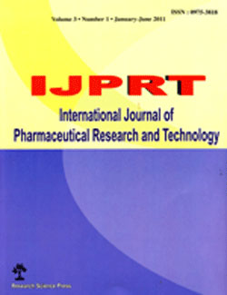 International Journal of Pharmaceutical Research and Technology