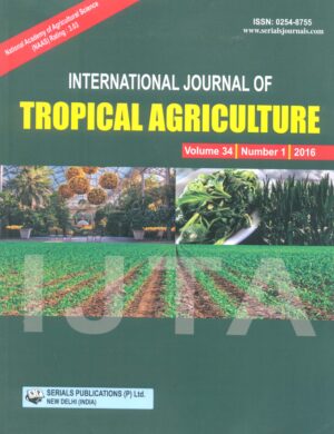 International Journal of Tropical Agriculture