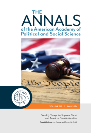 The ANNALS of the American Academy of Political and Social Science