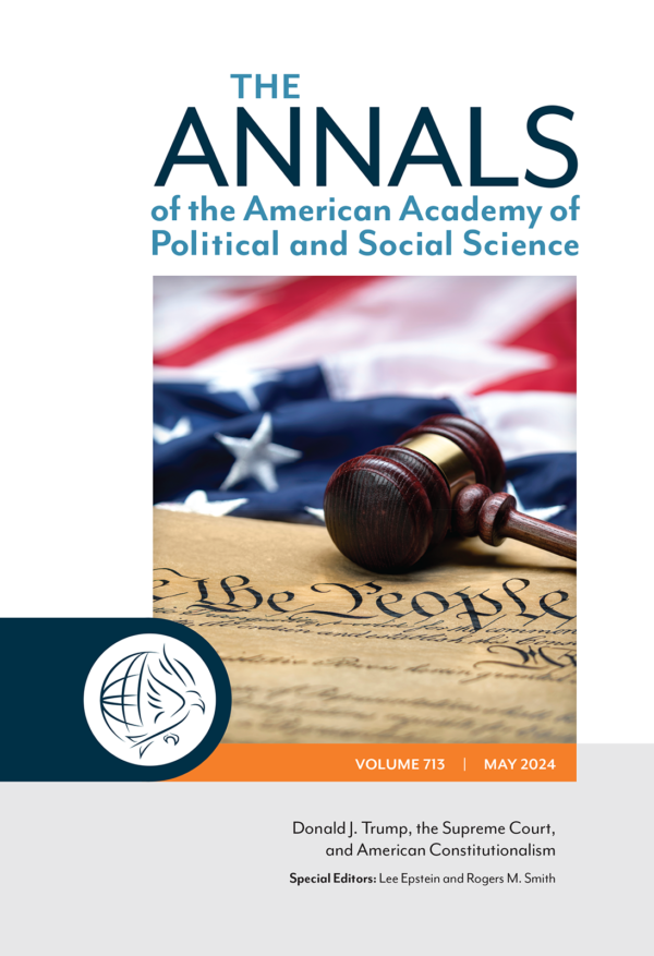 The ANNALS of the American Academy of Political and Social Science