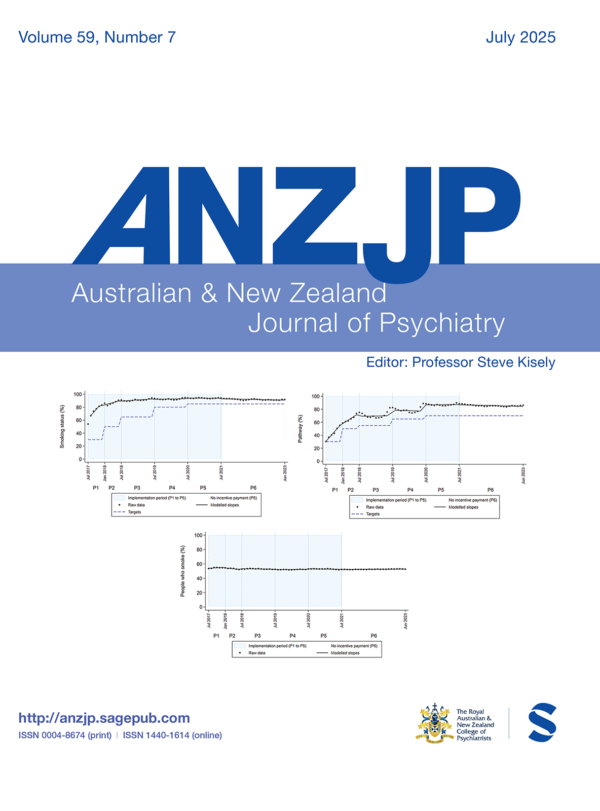 Australian & New Zealand Journal of Psychiatry