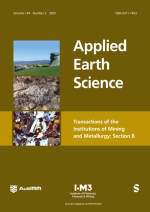 Applied Earth Science: Transactions of the Institutions of Mining and Metallurgy