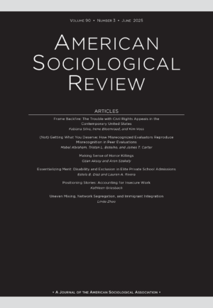 American Sociological Review