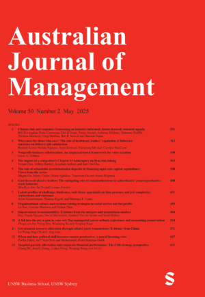 Australian Journal of Management