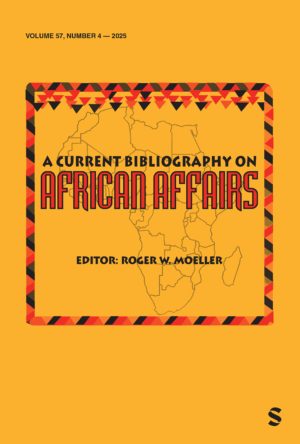 A Current Bibliography on African Affairs