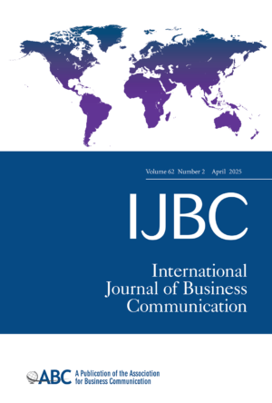 ABC Journal Package: International Journal of Business Communication & Business and Professional Communication Quarterly