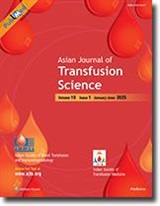 asian journal of transfusion science