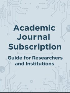 Academic Journal Subscription