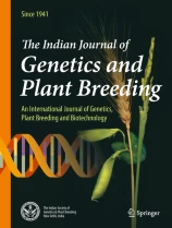 Indian Journal of Genetics and Plant Breeding