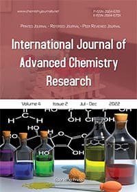 International Journal of Advanced Chemistry Research (NAAS Rated)