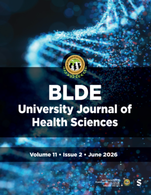 BLDE University Journal of Health Sciences